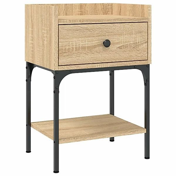 vidaXL Nachttisch Sonoma-Eiche 40,5x31x60 cm Holzwerkstoff günstig online kaufen