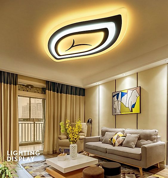 Woward LED Deckenleuchte dimmbar LED Deckenleuchte Smart WIFI Alexa/Google/ günstig online kaufen