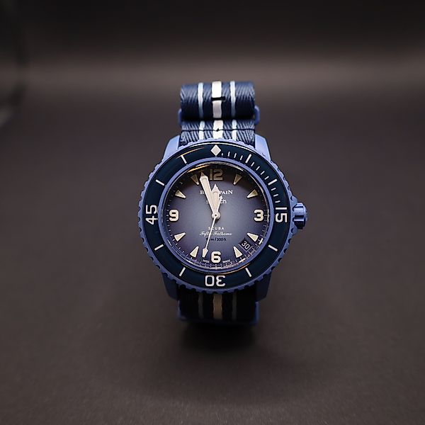 Swatch Automatikuhr Swatch x Blancpain Atlantic günstig online kaufen