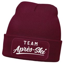 MoonWorks Strickmütze Damen Beanie Patch Skifahren günstig online kaufen