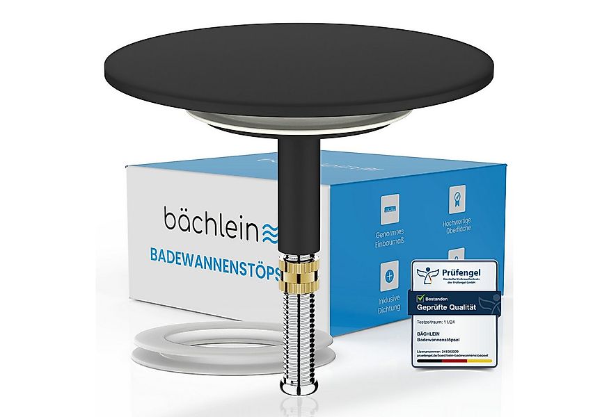 Bächlein Badewannenstöpsel Hochwertiger Badewannenstopfen mit Excenterversc günstig online kaufen