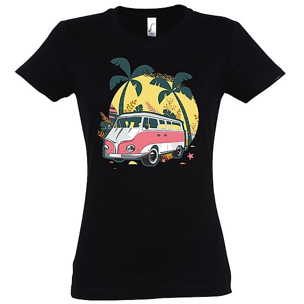 Youth Designz T-Shirt Camping Van Urlaub günstig online kaufen