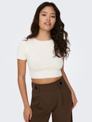 JDY Kurzarmpullover JDYCIRKELINE S/S CROP TOP günstig online kaufen