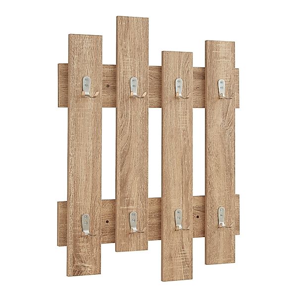 en.casa Wandgarderobe, »Raseborg« mit 16 Haken günstig online kaufen