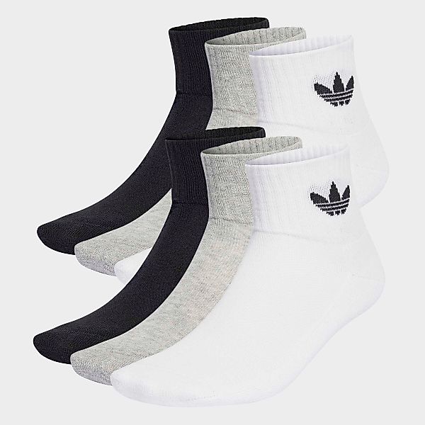 adidas Originals Sportsocken "1/4 SOCKS 6P" 6 Paar tlg. Knöchellange Socken günstig online kaufen