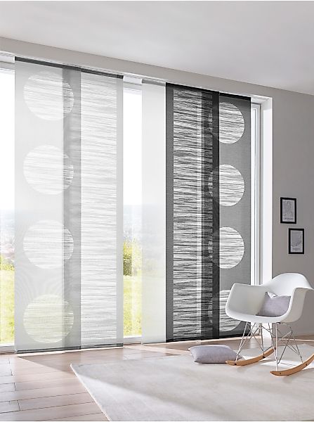 heine Gardine Schiebevorhang, (1 St), halbtransparent, günstig online kaufen