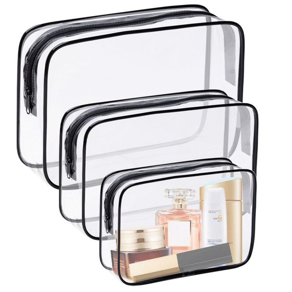 Blusmart Kulturbeutel 3er Set Transparente Make-up-Taschen günstig online kaufen