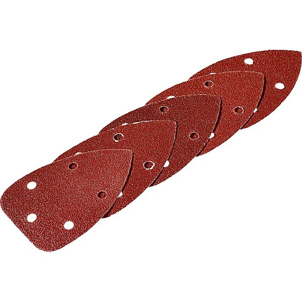 LUX-TOOLS Schleifauflage für Dreiecksschleifer 100 mm x 140 mm K180 Gelocht günstig online kaufen