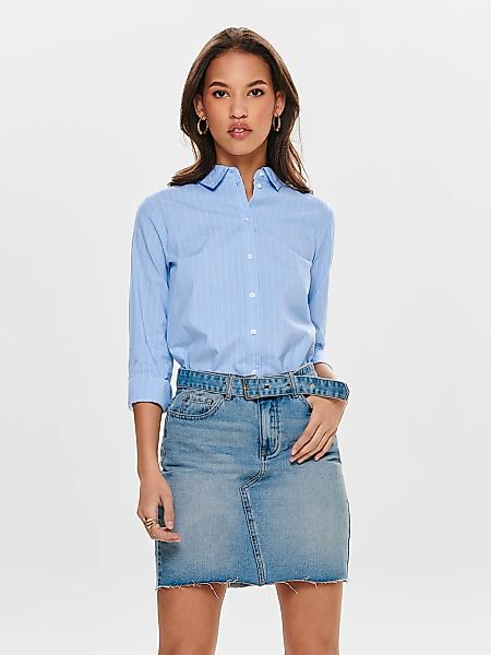 JDY Hemdbluse "JDYMIO L/S SHIRT WVN NOOS", unifarben oder gestreift günstig online kaufen