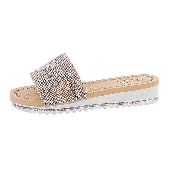 Ital-Design Damen Mules Freizeit Pantolette (86016974) günstig online kaufen