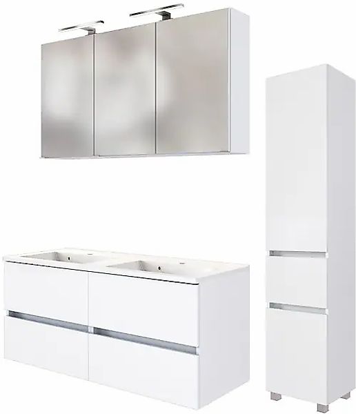 welltime Badmöbel-Set »Welltime Möbel Baabe Waschtisch-Set 3tlg. oder 5tlg. günstig online kaufen