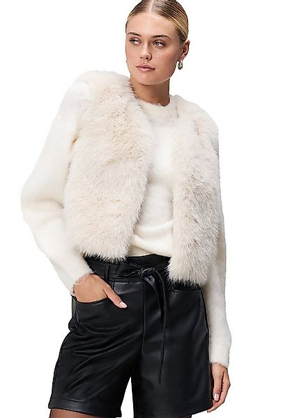 Zero Jackenblazer Damen in Felloptik Plain/ohne Details günstig online kaufen