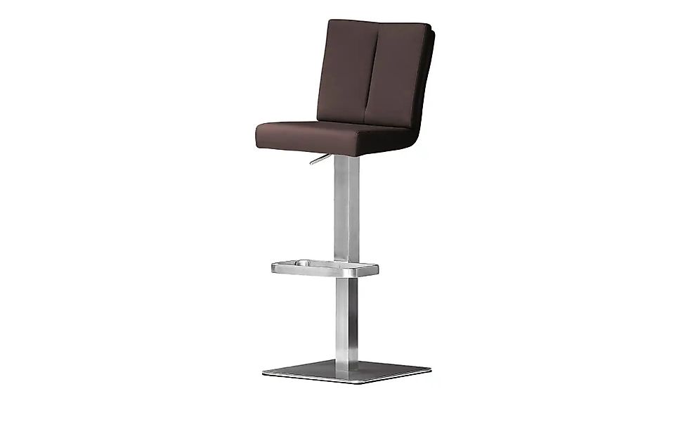 Barhocker  Gaia ¦ braun ¦ Maße (cm): B: 40 H: 89 T: 53.0 Polstermöbel > Hoc günstig online kaufen