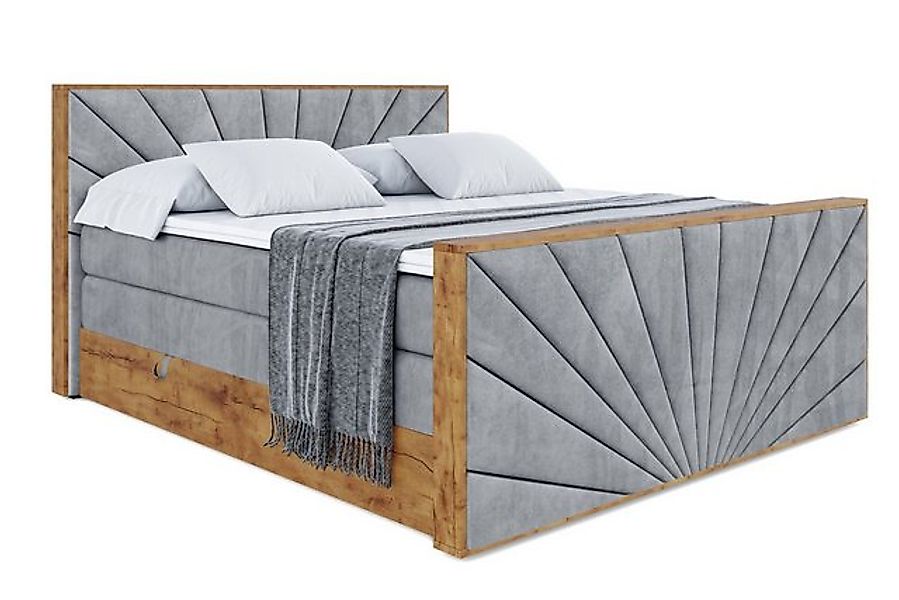 ALTDECOR Boxspringbett LOLLI6-Z KING (Multipocket-Matratze H4, H3 Matratze günstig online kaufen