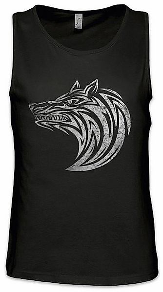 Urban Backwoods Tanktop Tribal Wolf I Ärmelloses T-Shirt Kunst Art Kelten T günstig online kaufen