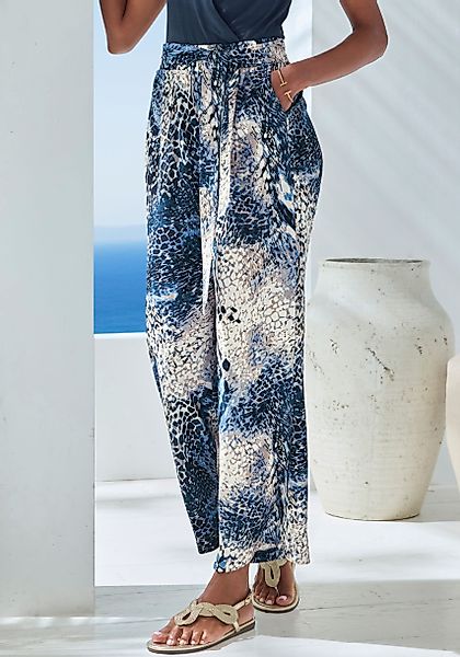 LASCANA Palazzohose mit Bindeband, Schlupfhose, casual günstig online kaufen