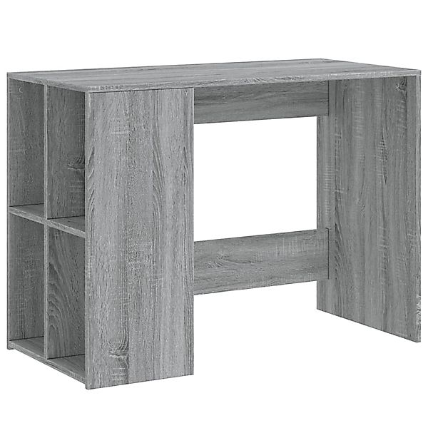 vidaXL Schreibtisch Grau Sonoma 102x50x75 cm Holzwerkstoff 840546 günstig online kaufen