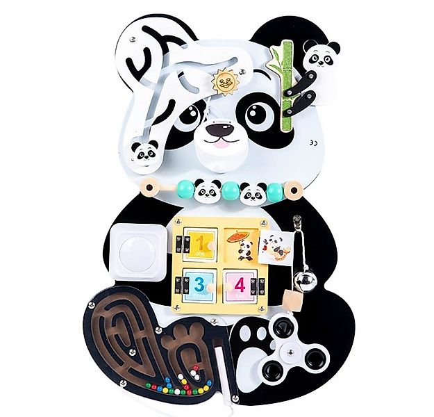 CLTYQ Motorikbrett Busy Board für Kleinkinder Montessori Spielzeug ab1 Jahr günstig online kaufen