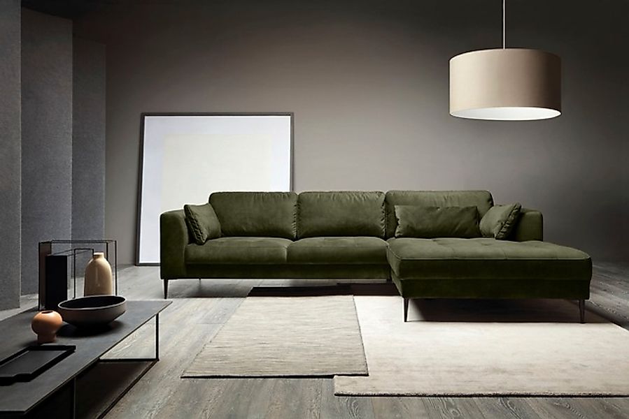 TRENDMANUFAKTUR Ecksofa »Luzi, wahlweise mit Schlaffunktion & Bettkasten. O günstig online kaufen