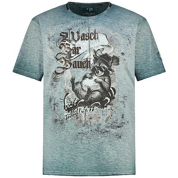 Pfundskerl T-Shirt aus Biobaumwolle Farbe blau Größe: 6XL günstig online kaufen