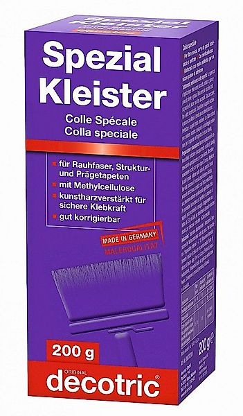 decotric® Kleister Spezialkleister für schwere Tapeten, günstig online kaufen