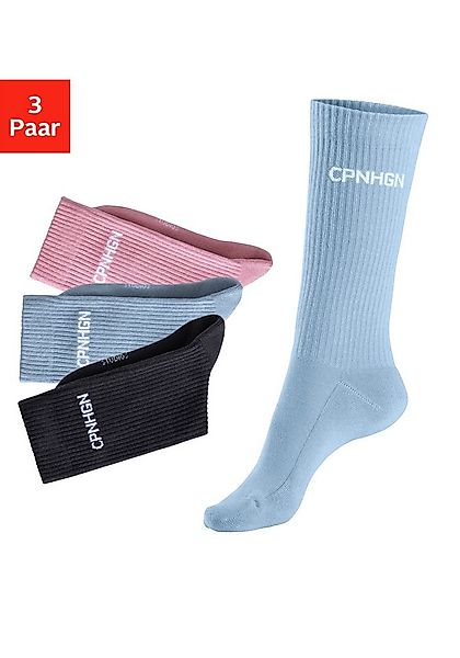 Copenhagen Studios Tennissocken (Packung, 3-Paar) mit Halbfußfrottee günstig online kaufen