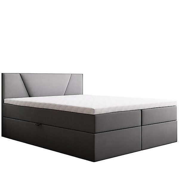 Best for Home Boxspringbett Jubilee Bonellfederkern inkl. Topper 7 cm mit L günstig online kaufen