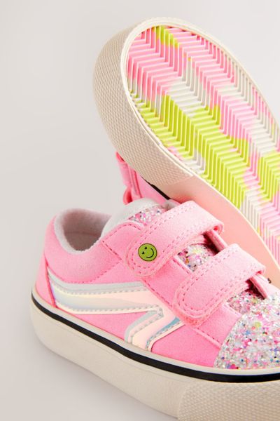 Next Sneaker mit Klettverschlussriemen und Print günstig online kaufen