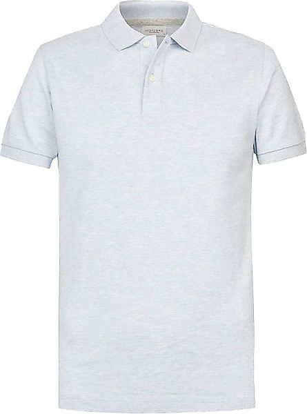 Profuomo Piqué Poloshirt Hellblau - Größe XL günstig online kaufen