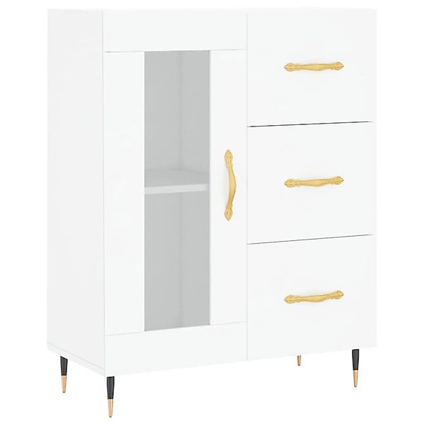 vidaXL Sideboard Weiß 69,5x34x90 cm Holzwerkstoff 828020 günstig online kaufen