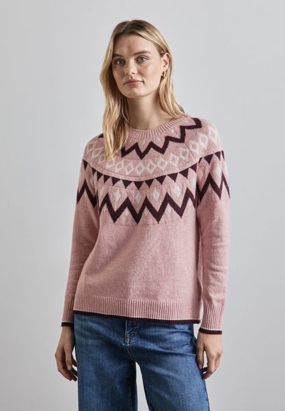 STREET ONE Strickpullover mit Stehkragen günstig online kaufen