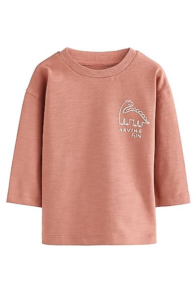 Next Langarmshirt Langarmshirt mit Rückenprint (1-tlg) günstig online kaufen