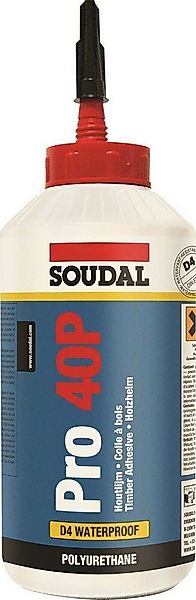 SOUDAL Klebstoff Soudal PRO 40P PU-Holzleim 750 g günstig online kaufen