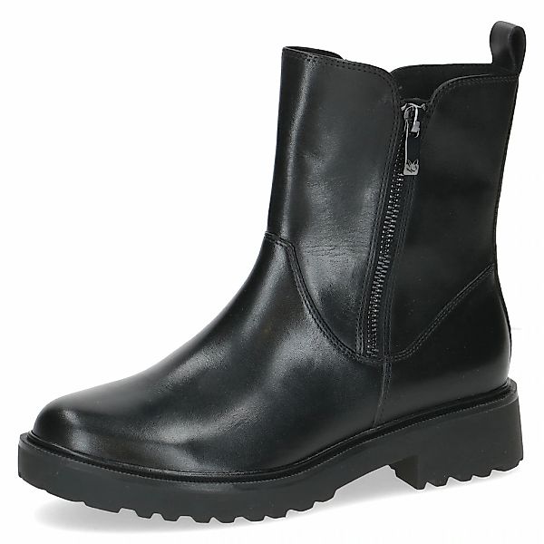 Caprice Chelseaboots, Blockabsatz, Stiefelette mit Zierreißverschluss außen günstig online kaufen