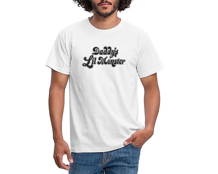 Spreadshirt T-Shirt Harley Quinn Daddy's Lil Monster Männer T-Shirt (1-tlg) günstig online kaufen