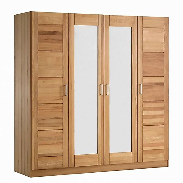 moebel-store24 Kleiderschrank Tollo 4S (Kernbuche) zeitloses günstig online kaufen