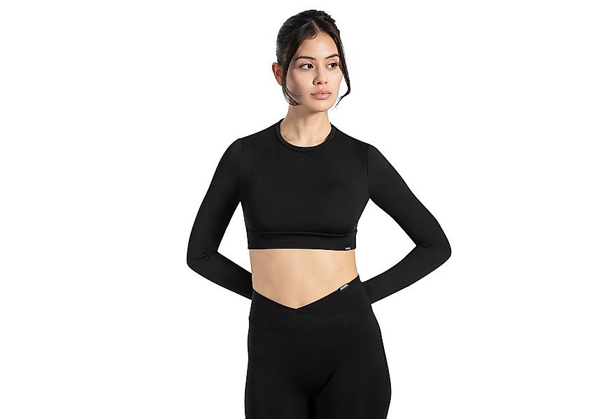 Smilodox Longsleeve Tisha, Cropped Sportshirt, Funktionsshirt elastisches U günstig online kaufen