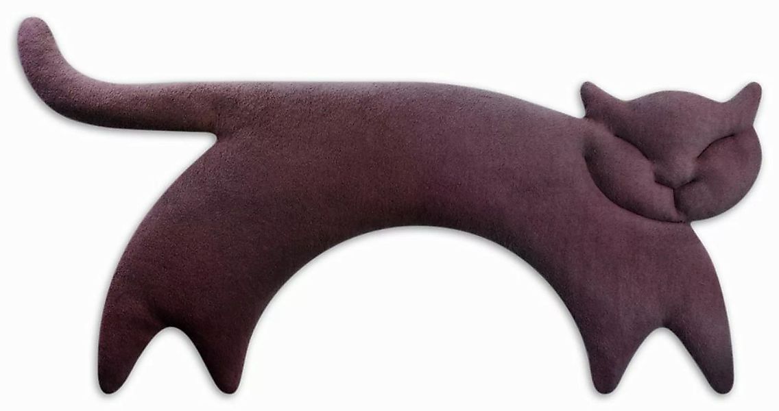 Körnerkissen | Die Katze Clara Bio Aubergine günstig online kaufen