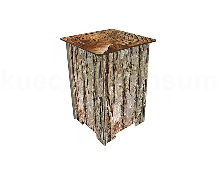 WERKHAUS® Hocker Werkhaus Photohocker SH8053 Baumrinde 295 x 295 x 420 mm günstig online kaufen
