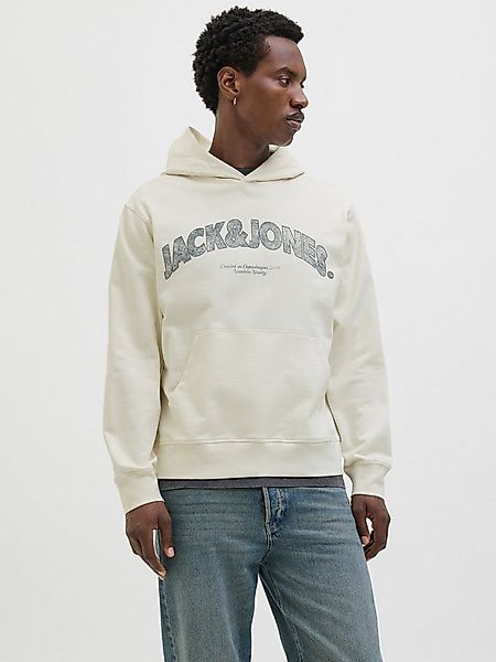 Jack & Jones Kapuzensweatshirt JORALMERIA SWEAT HOOD mit Logo Print günstig online kaufen