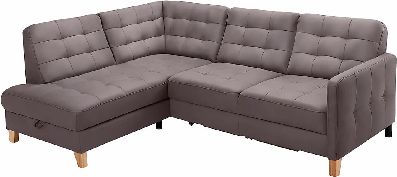 exxpo - sofa fashion Ecksofa »Elio, kompakt und komfortabel, bequem, zeitlo günstig online kaufen