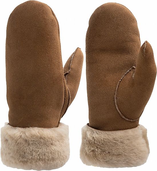 PEARLWOOD Lederhandschuhe "FIONA" 1 Paar, Velourleder, Fausthandschuh, warm günstig online kaufen