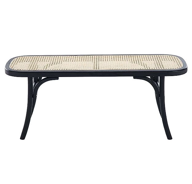 WAHSON OFFICE CHAIRS Sitzbank Esstischbank Rattan Holz Esszimmerbank 96.5cm günstig online kaufen