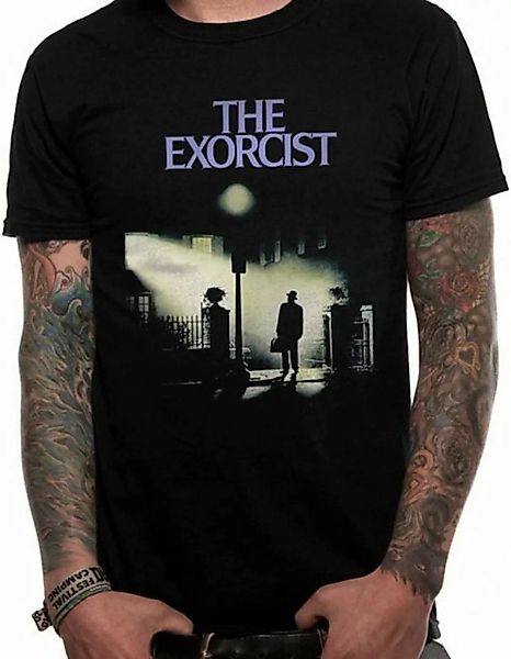 Warner Bros. T-Shirt THE EXORCIST T-Shirt Schwarz Horror Movie Sheet M L XL günstig online kaufen