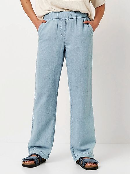 TONI Schlupfhose "Pia Wide", in sommerlicher Qualität mit Leinen günstig online kaufen