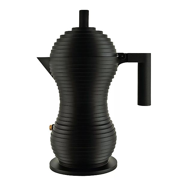Alessi - Pulcina Espressokocher 30cl - schwarz, schwarz/LxBxH 20x12x26cm/30 günstig online kaufen