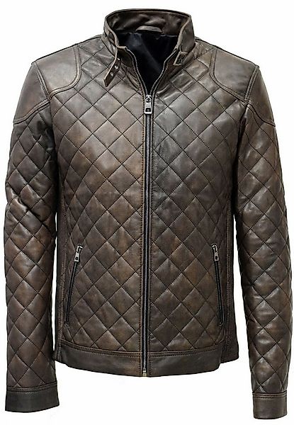 Zimmert Leather Lederjacke Michel Matt Schwarz oder vintage Braun Schwarz, günstig online kaufen