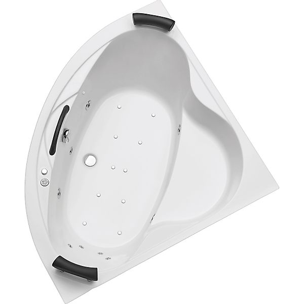 Whirlpool-Komplettsystem Siam 140 cm Weiß günstig online kaufen