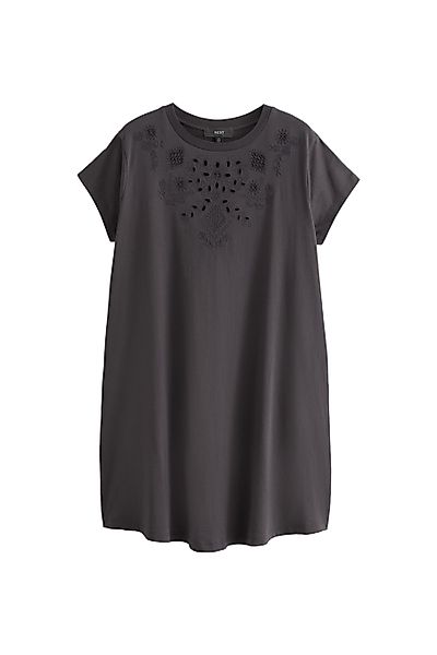 Next Minikleid Besticktes Minikleid aus Jersey, günstig online kaufen