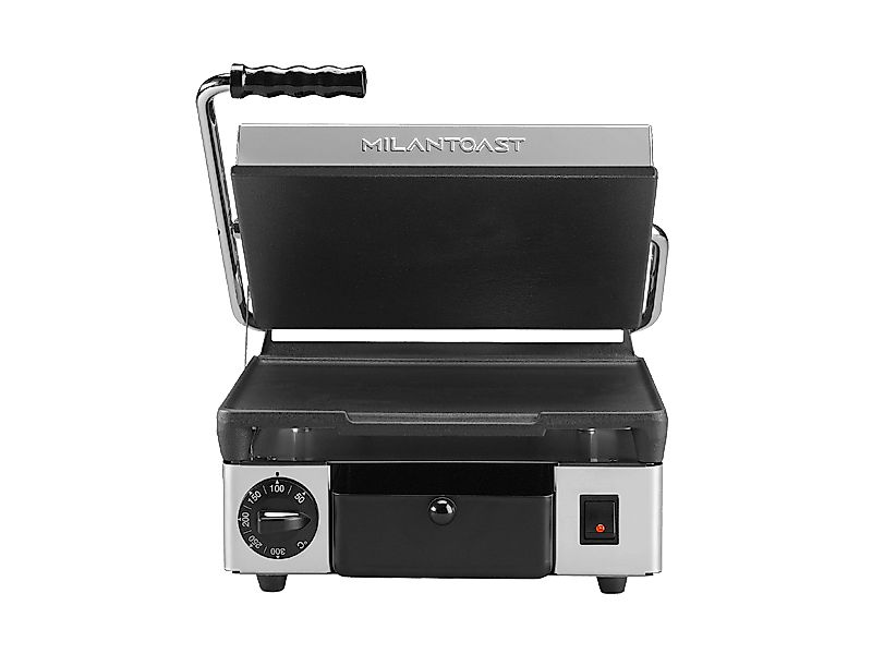 Panini Grill | Kontaktgrill Gusseisenplatte glatt, oben und unten günstig online kaufen